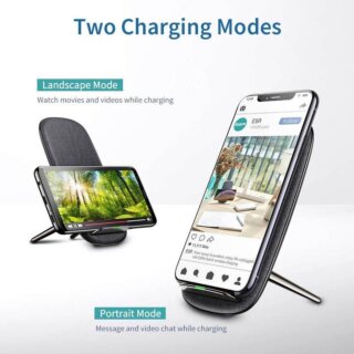 ESR Lounge Qi vezeték nélküli gyorstöltő és tartó