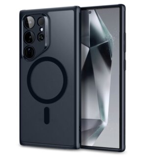 ESR Classic Hybrid HaloLock MagSafe Samsung Galaxy S24 Ultra kemény hátlap tok - matt fekete