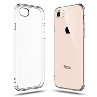 iKi FlexAir iPhone SE (2022/2020) / 8 / 7 szilikon tok - átlátszó