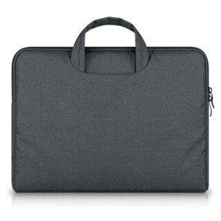 iKi Briefcase Laptop 15" / 16" becsúsztathatós tok - sötétszürke