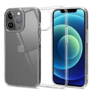iKi Flexair Hybrid iPhone 12 / 12 Pro kemény hátlap tok - átlátszó
